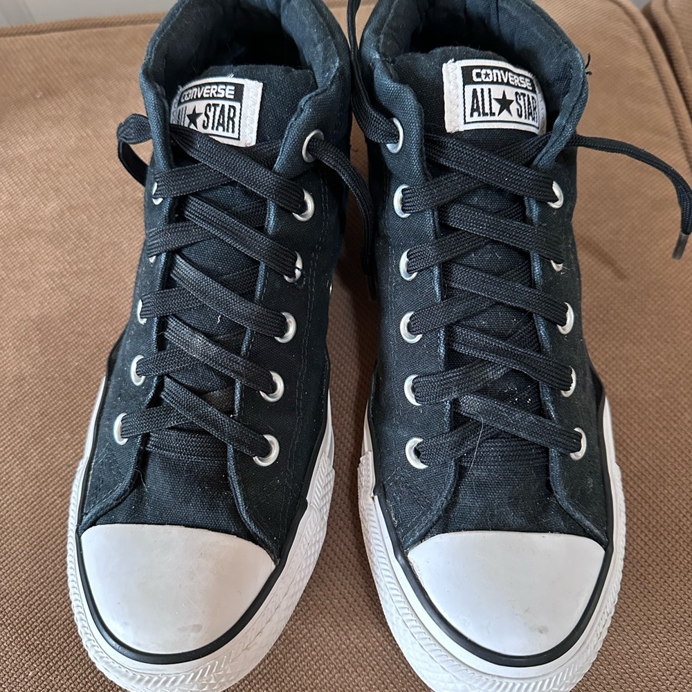 Converse Men’s Black High-Top Sneakers